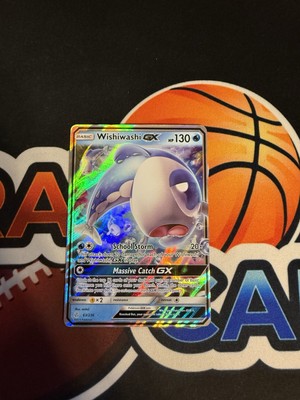 Pokemon Wishiwashi GX Sun & Moon Cosmic Eclipse 63/236