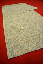 Vintage Japanese Silk Kimono Fabric Textile Remnant Craft Material 38.6"/BV94/70