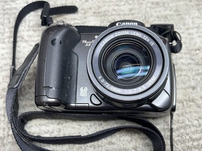 Canon PowerShot S3 IS Digital Camera UNTESTED | eBay