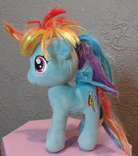 Ty Sparkle My Little Pony 7" Rainbow Dash Plush Stuffed Animal NWT Stuffy