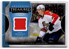 2015-16 Upper Deck Artifacts Treasured Swatches Blue (A) Nick Bjugstad Jersey