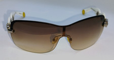 MARC BY MARC JACOBS MMJ 057/S Sunglasses White/Brown 0ZEAGQ 99 01-110 w/CASE