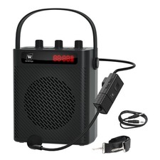 Voice Amplifier with Wireless Microphone  Speaker - Portable Bluetooth PA Sy...