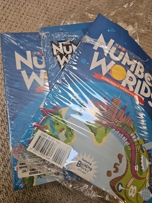 SRA Number Worlds Math Workbook McGraw Hill Level F H Homeschool Education Curri