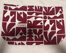 VUORI Holiday Tote GWP Shopping Bag Strawberry Red White Canvas Cody Hudson 2025