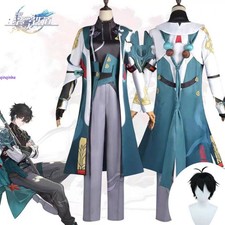 Honkai star Rail Danheng Anime Cosplay Costume Outfit Coat Pants Accessories