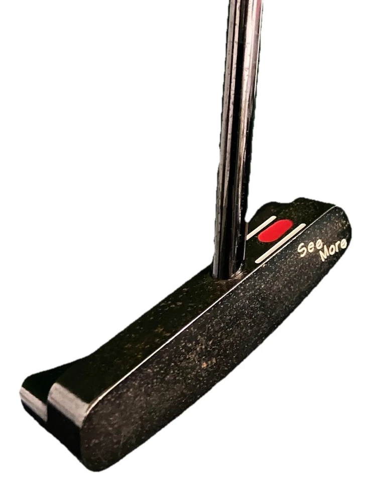 SeeMore ONE Cs Center Shaft Milled Putter 5013046  Steel 33" Great Grip + HC RH - Image 3 of 4