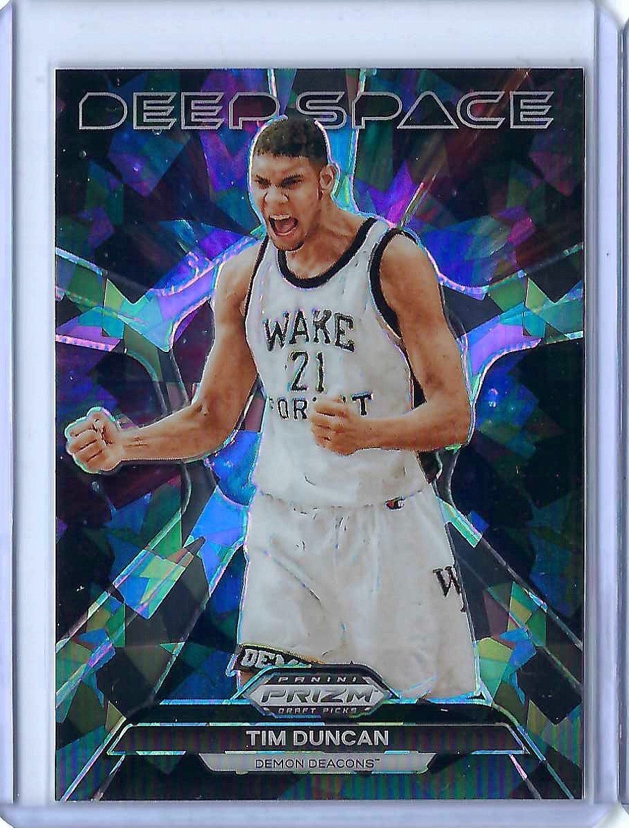 2024 Prizm Draft Picks Deep Space Ice Prizm TIM DUNCAN #24 C302