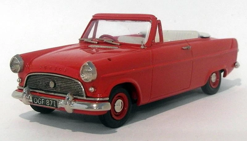Lansdowne модели масштаб 1/43 - LDM23A 1962 Ford Consul Mk2 кабриолет - красный - Изображение 4 из 4