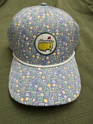   2026 Masters ''Crow s Nest'' Drink Print Rope Hat - BRAND NEW  