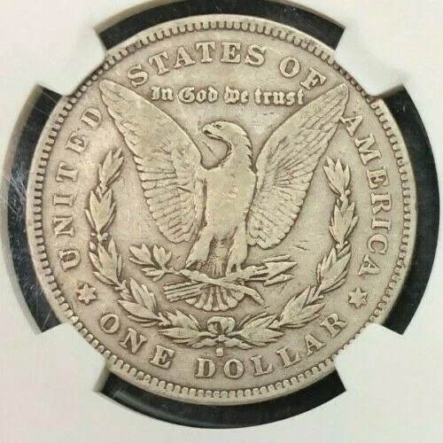 1878-S Morgan Silver Dollar, TOP 100 NGC F15 VAM 57 LONG  NOCK REVERSE,VERY RARE - Image 3 of 4