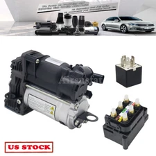 Air Suspension Compressor Pump Valve Block & Relay For Mercedes GL ML X164 W164