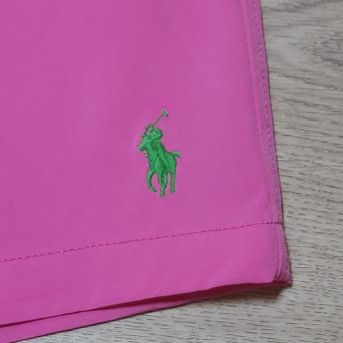 New Polo Ralph Lauren Mens Big & Tall Classic Fit Pink Swim Trunks Shorts 7" NWT - Picture 2 of 13