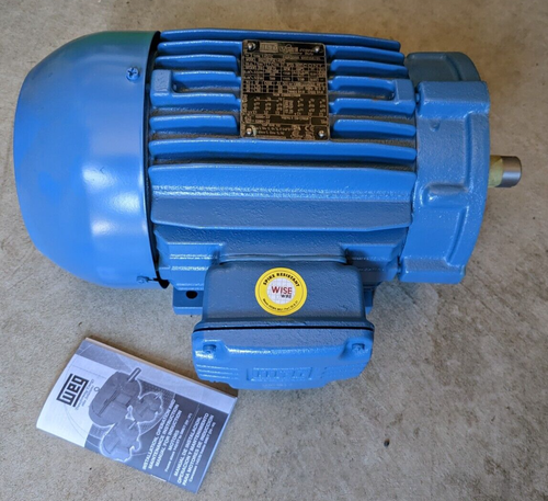 NEW - WEG Motor - 00218EP3E145TC 3-PH 2.0HP 1.5kW 208-230/460VAC