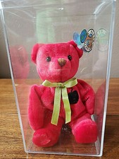 Planet Plush Apple The New York Bear 1998 Numbered W/Case 21,461 / 36,000