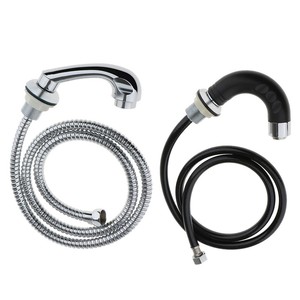 Beauty Salon Equipment Shampoo Bowl Faucet Sprayer Hose Set Single