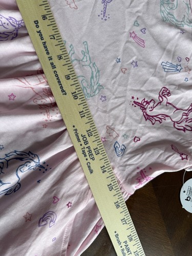 Wonder Nation NWT Girls Pink PLAY SUMMER Dress Size L (10-12) PLUS UNICORNS - Picture 14 of 16