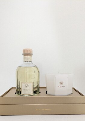 Dr. Vranjes Firenze Reed Diffuser & Candle Ginger Lime Gift Set Home Fragrance