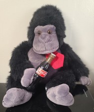 Coca Cola Plush Gorilla Ape Stuffed Animal Vintage Coke 1996 Play By Play