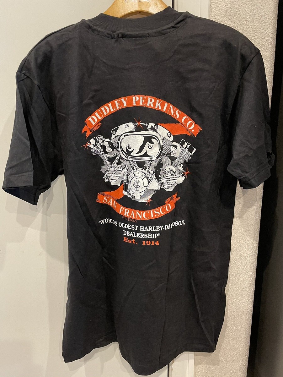 VTG 1990 Harley Davidson San Francisco Dudley Perkins T