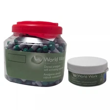 Amalgam Dental Alloy  2 Spill Regular Set , up to 500 Caps