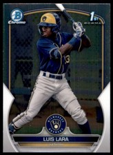 2023 Bowman #BCP-100 Luis Lara 1st Bowman Chrome