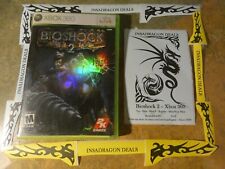 BioShock 2 (Bio Shock Microsoft Xbox 360, 2010) Mint/Near Mint Cond Complete CiB