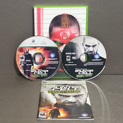 Tom Clancys Splinter Cell Double Agent Limited Collector's Edition Xbox 360 Game