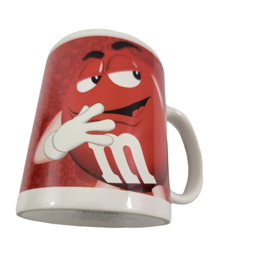 Taza de café de cerámica de 12 oz con licencia oficial de M&M's amarilla y roja - Imagen 15 de 21
