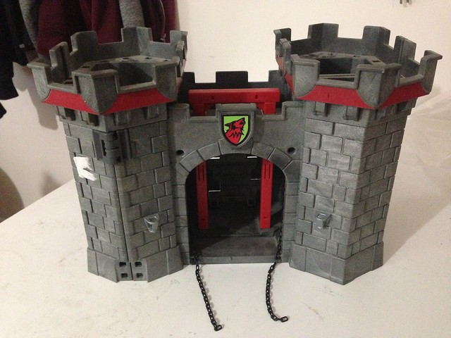 playmobil wolf knights castle