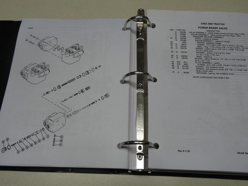 Case 2590 Traktor Teile Katalog, Manuell,List, Buch, Neu W/Ordner - Picture 4 of 5