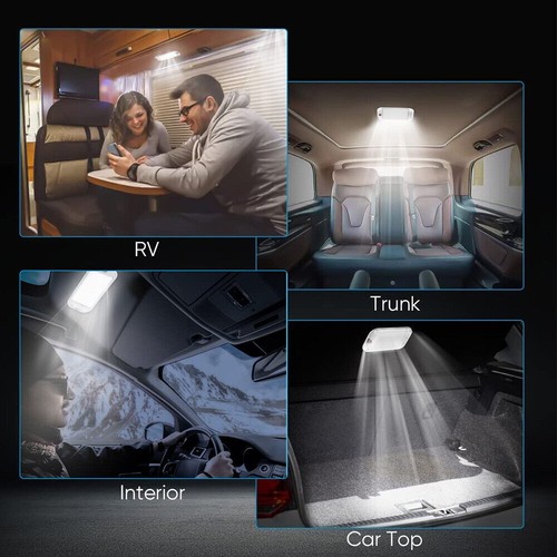 Przyczepa kempingowa Oświetlenie wewnętrzne LED Lampa sufitowa 12-85V Kamper Lampa dachowa Przyczepa - Zdjęcie 11 z 14