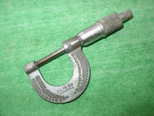 VINTAGE G-L No. 850 MICROMETER 0"-1" MACHINIST TOOL MADE IN USA