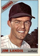 1966 Topps 128 Jim Landis EX #D339935