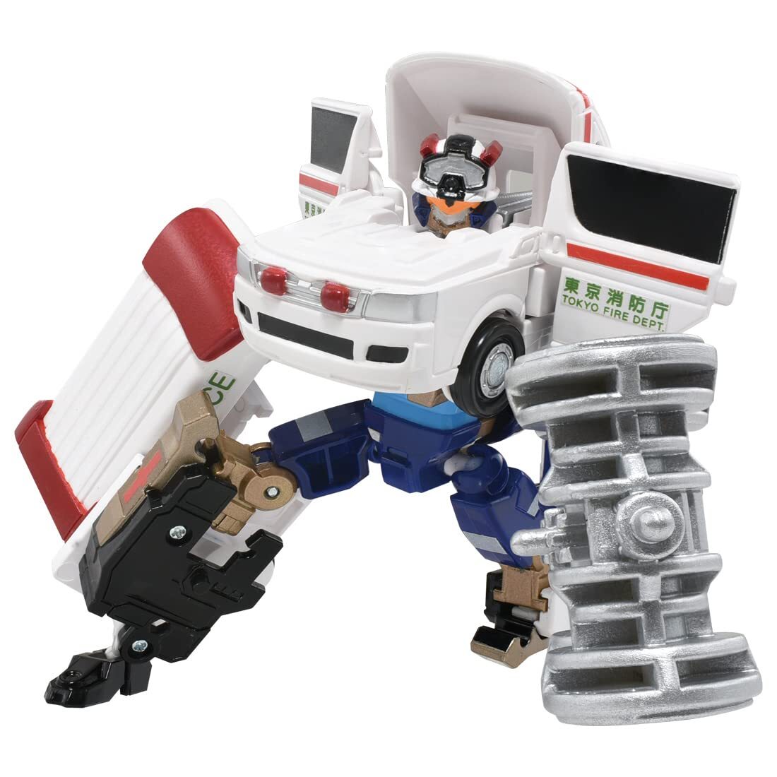 Tomica Jobraver JB03 Medibraver Custom Toyota Himedic Ambulance