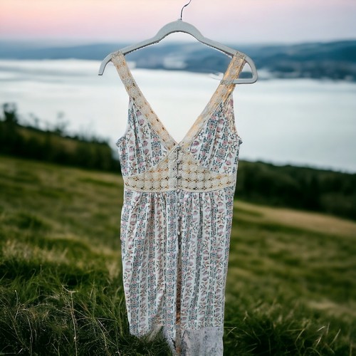 Robe D'été Grane Bleue - Taille 3 Juniors, Motifs Crochet, Neuve Avec étiquettes