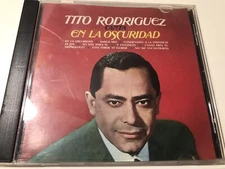 Rare Salsa CD Tito Rodriguez En La Oscuridad Amiga Mia Condenado A La Distancia
