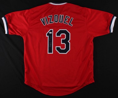 omar vizquel signed jersey