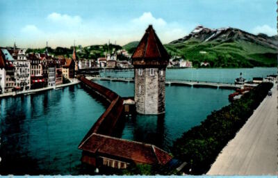 luzern, kapellbrücke