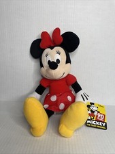 MINNIE Mickey MOUSE Original Disney 90 Years Kohls Cares 14" Plush Stuffed Toy