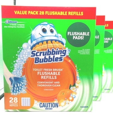 scrubbing bubbles brush