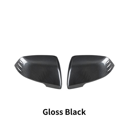 2pcs Dry Carbon Fiber Side Rearview Mirror Cover Caps For GR Supra MK5 A90 2019+ - Bild 9 von 9