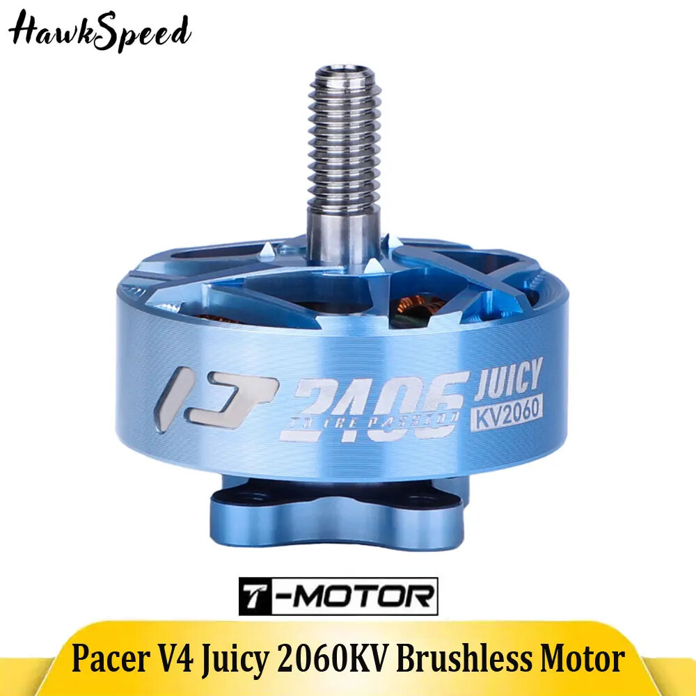 T-MOTOR Pacer V4 Juicy 2060KV Brushless Motor 5mm Shaft For 5~6inch RC FPV