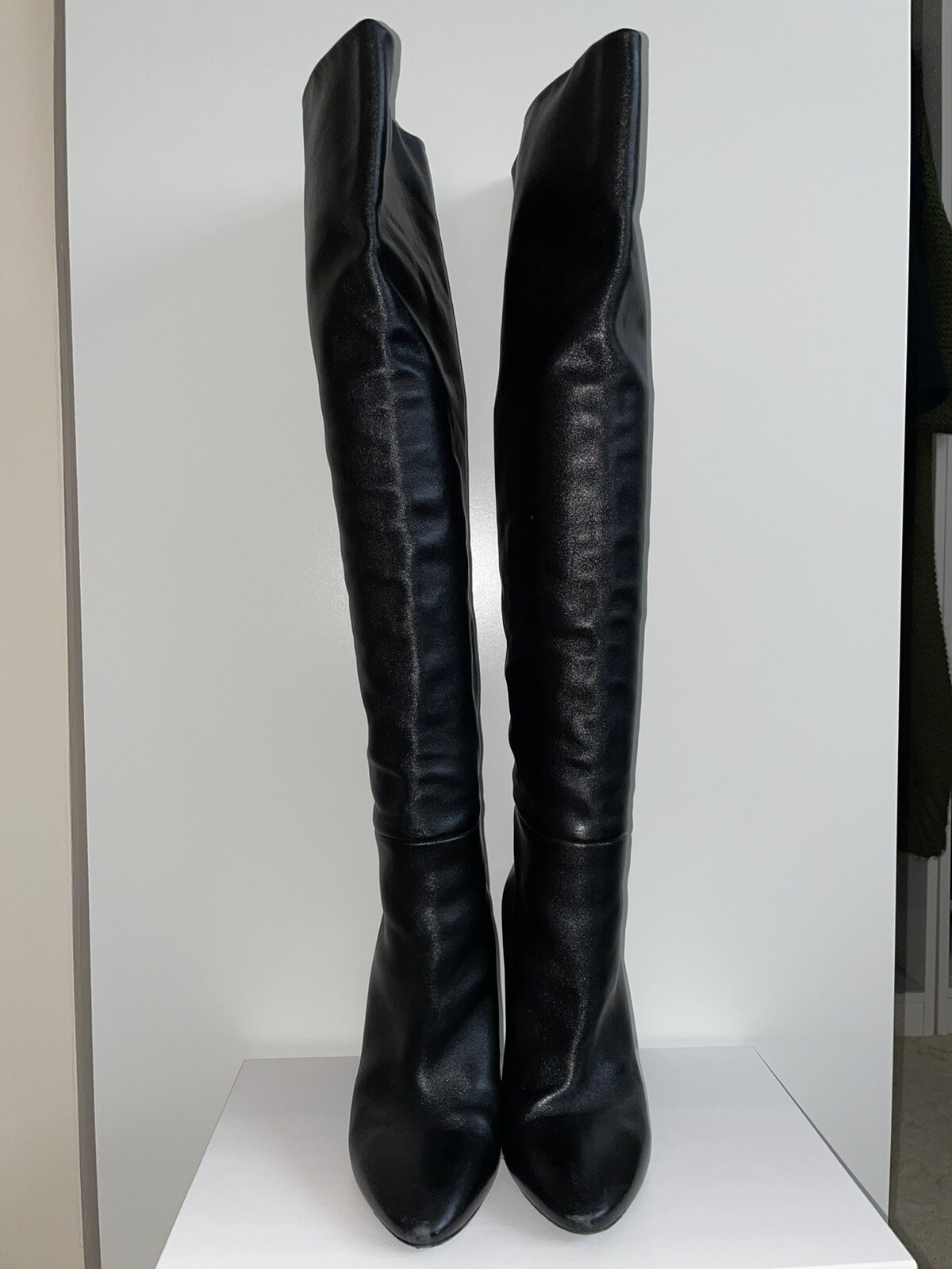 stivali sopra il ginocchio saint laurent taglia 6 (EU 39)