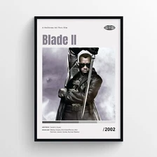 Blade II Movie Poster Print, Wall Art - Unframed