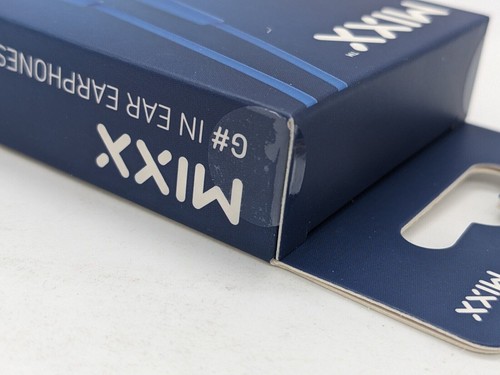 Earphones Mixx G# Audio Stereo In Ear eBuds Blue Lightweight with Microphone 3.5 - Picture 21 of 23