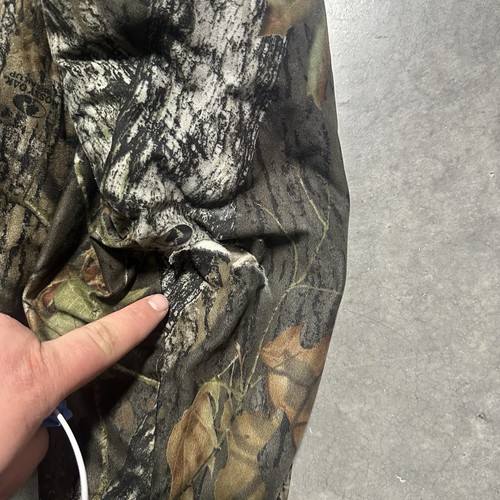 Browning Camo Hunting Puffer Bomber Jacket Reversible Green Men’s Large *Read - Picture 5 of 9