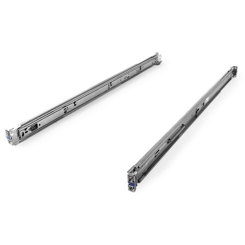 Dell R420 / R430 / R620 / R630 8B Upgrade Kit Sliding Rails + Bezel + 8x Caddies - Photo 2/4