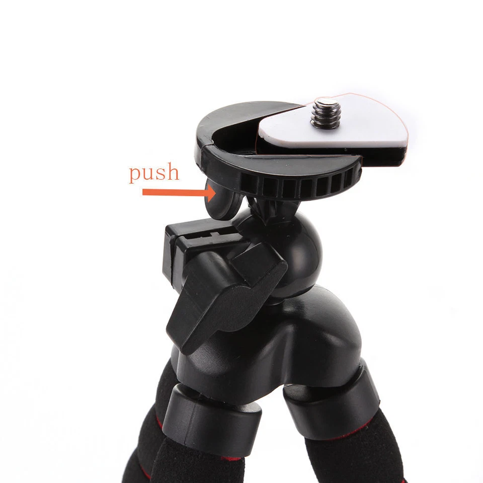 SQ101 Universal Octopus Flexible Tripod Stand Gorillapod for Canon Nikon Camera - Image 3 of 4
