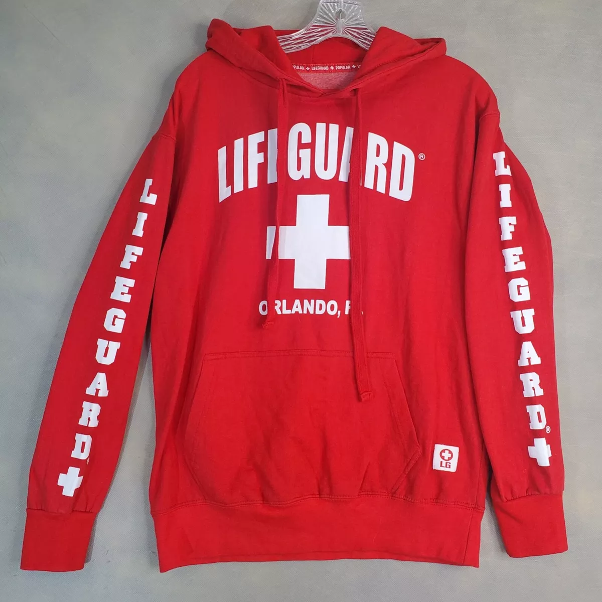 Lifeguard Sweatshirt  Red Lifeguard Unisex Sweatshirt